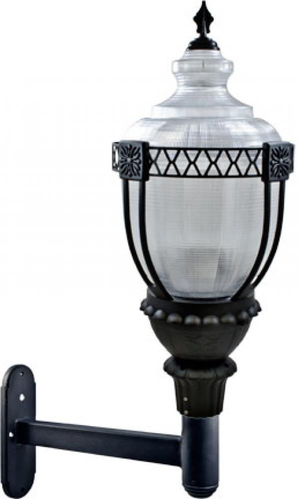 CLEAR ACORN WALL FIX 120W LED 120V-277V