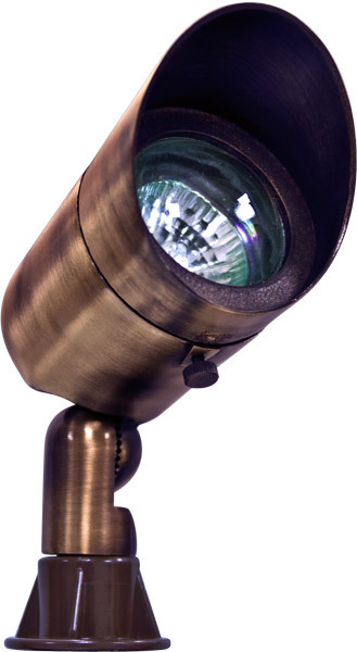 CAST BRASS SPOT LIGHT 20W MR16 12V