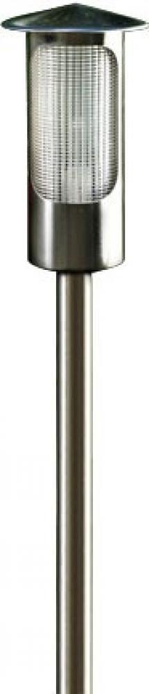 FLAT TOP MINI BOLLARD PRISTMATIC LENS 20W JC 12V