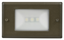 Dabmar DSL-LED1200-BZ - STEP LIGHT LOUVER DOWN & OPEN FACE COVERS 1.5W LED 120V