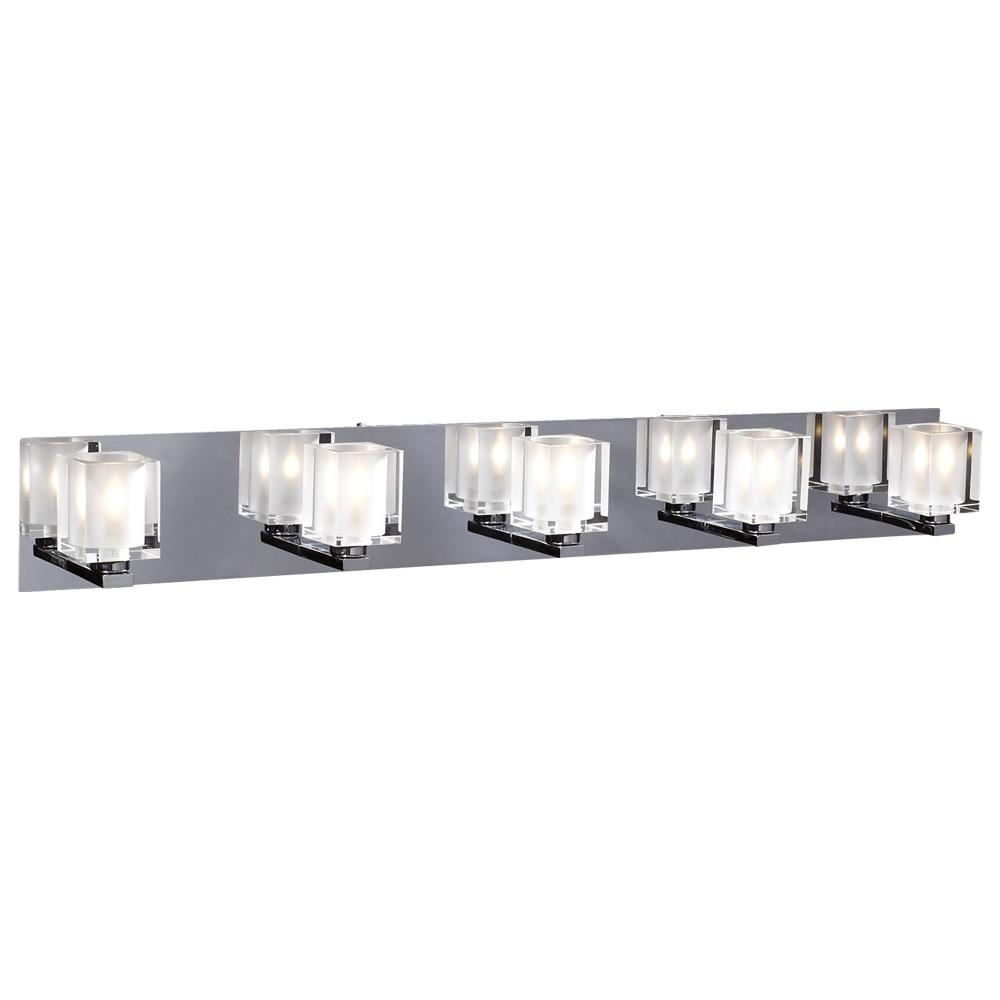 5 Light Vanity Glacier Collection 3485 PC