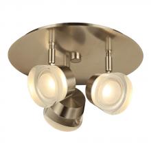 PLC Lighting 90068SN - PLC1 3 Vanity Ceiling light from the Sitra collection
