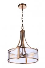 Craftmade 55395-SB - Elliot 5 Light Pendant in Satin Brass