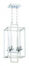 Craftmade 41534-CH - Cubic 4 Light Foyer in Chrome
