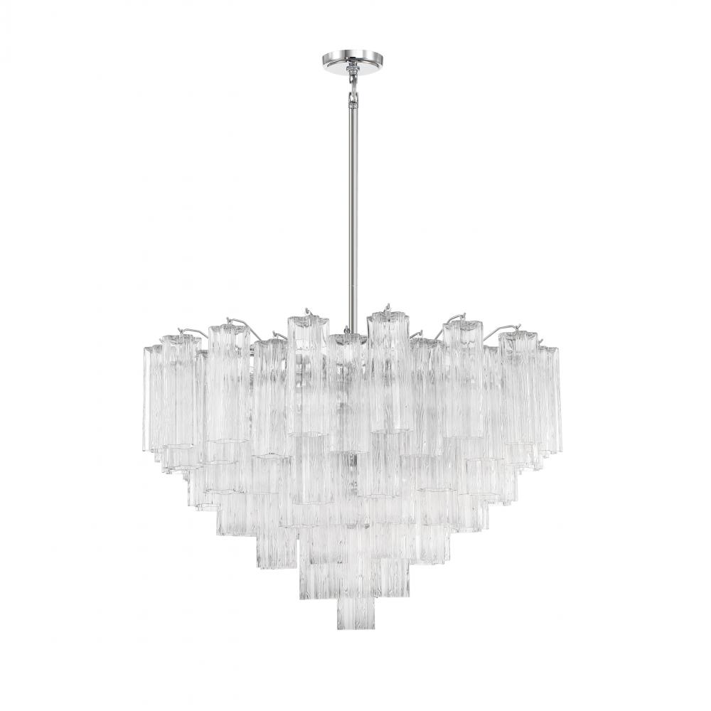 Addis 16 Light Polished Chrome Chandelier