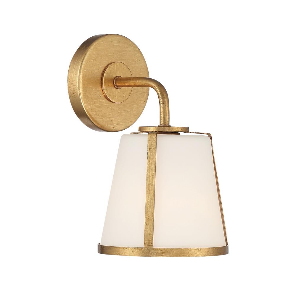 Fulton 1 Light Antique Gold Bathroom Vanity