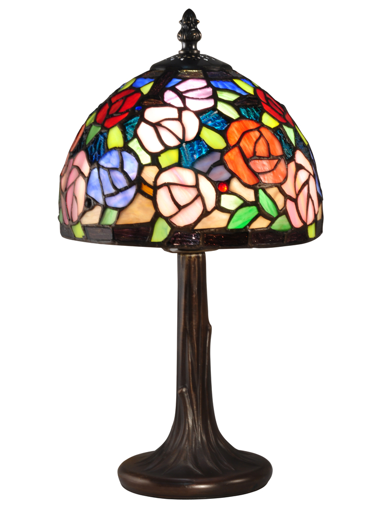 Carnation Tiffany Accent Table Lamp