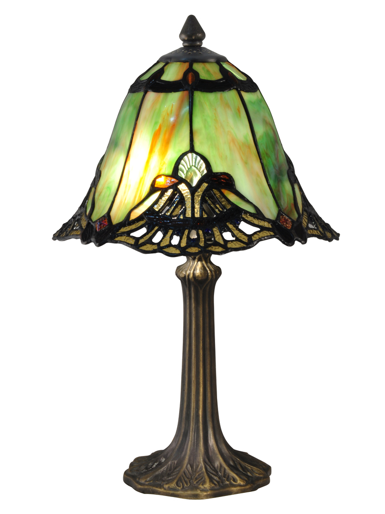 Green Haiawa Tiffany Accent Table Lamp