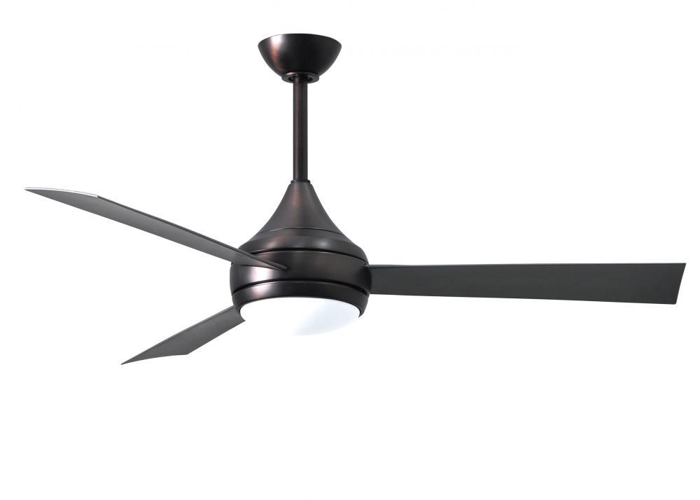 Donaire wet location 3-Blade paddle fan constructed of 316 Marine Grade Stainless Steel