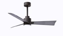 Matthews Fan Company AKLK-TB-BW-42 - Alessandra 3-blade transitional ceiling fan in textured bronze finish with barnwood blades. Optimize