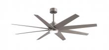 Matthews Fan Company ANLK-BN-BN-64 - Ariella 8-blade ceiling fan in Brushed Nickel and Brushed Nickel blades