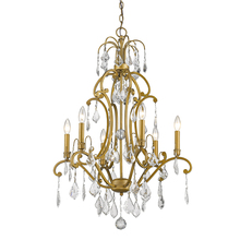 Acclaim Lighting IN11356AG - Claire 6-Light Chandelier