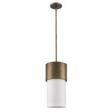 Acclaim Lighting IN21200RB - Midtown Indoor 1-Light Pendant W/Glass Shade In Raw Brass