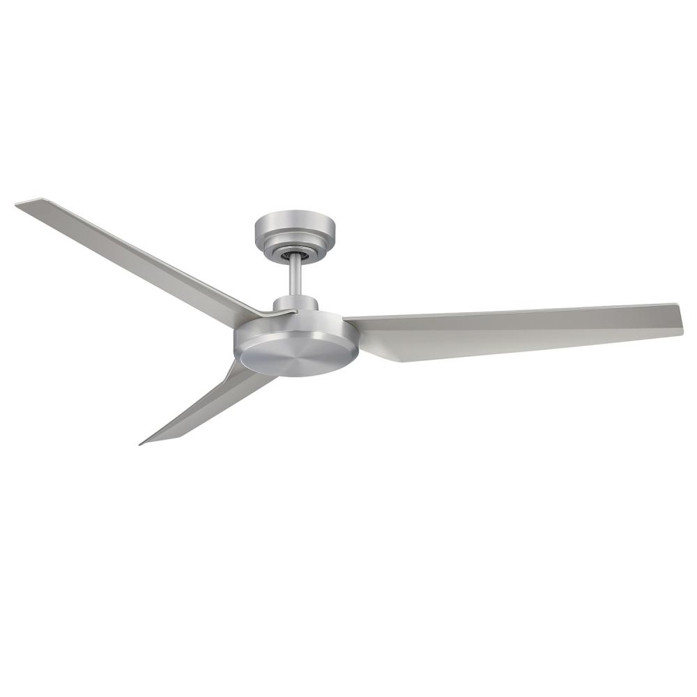 LEARIC 52 in. Satin Nickel Ceiling Fan