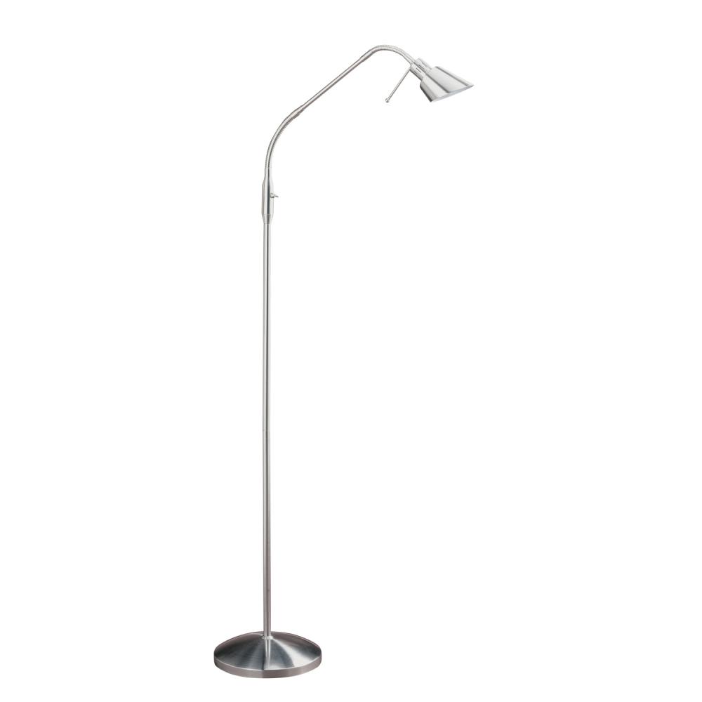 OSLO Satin Nickel Floor Lamp