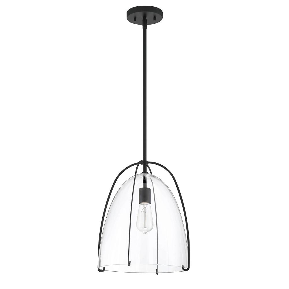 SOLANA 1-Light Black Pendant