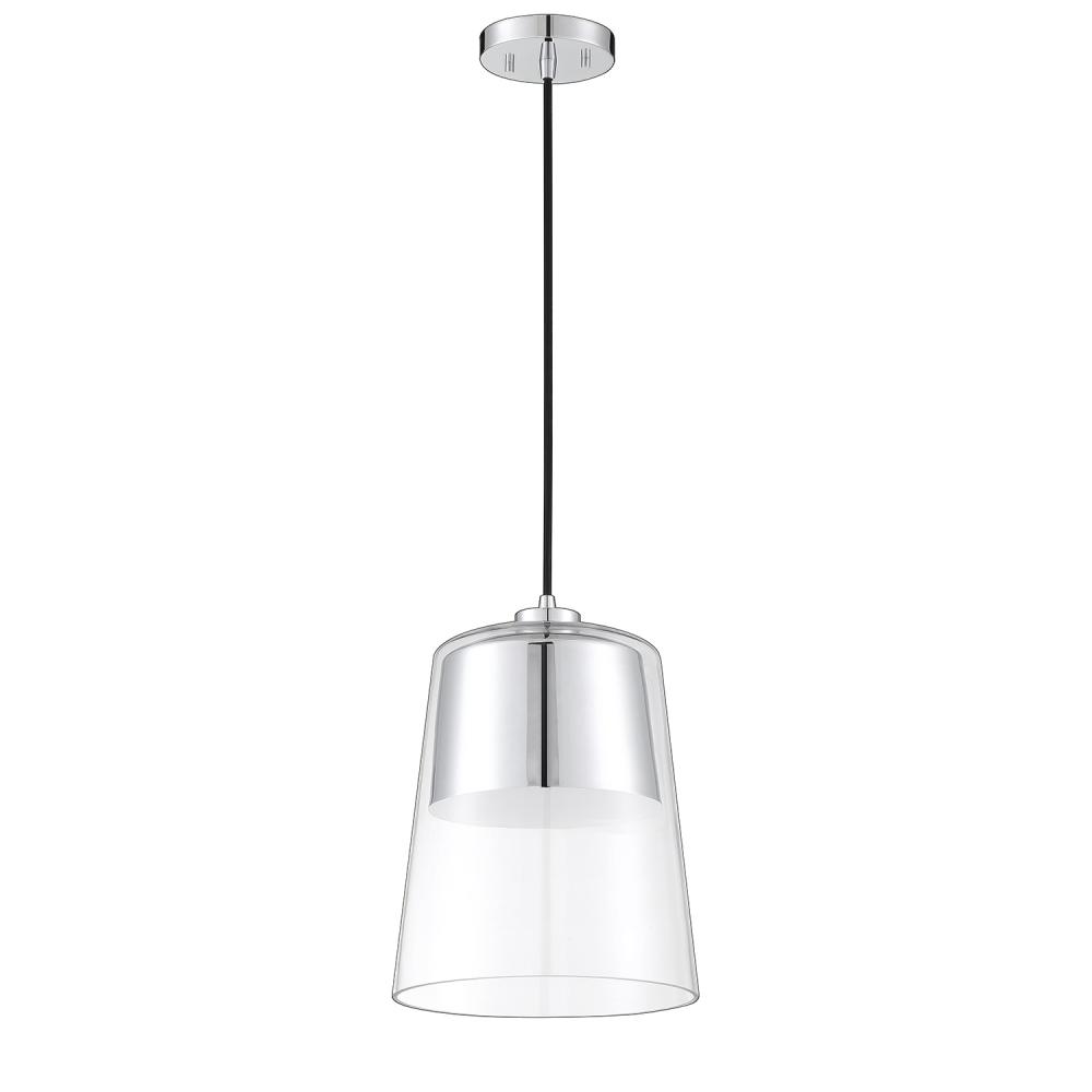 CALADON 1-Light Chrome Pendant