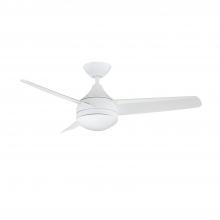 Kendal AC19242L-WH - Moderno 42 in. White LED Ceiling Fan