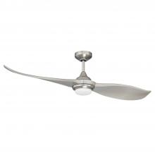 Kendal AC22252-SN - DEUCE 52 in. LED Satin Nickel DC motor Ceiling Fan