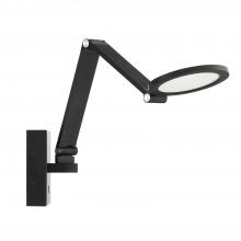 Kendal SA101-BLK - ROUNDO Black LED Swing Arm