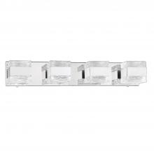 Kendal VF1100-4L-CH - CUBIX 4-Light Chrome Vanity Light