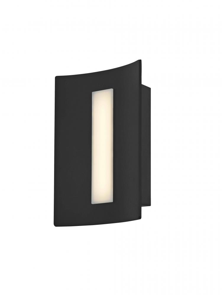 Arc LED Outdoor Wall Matte Black