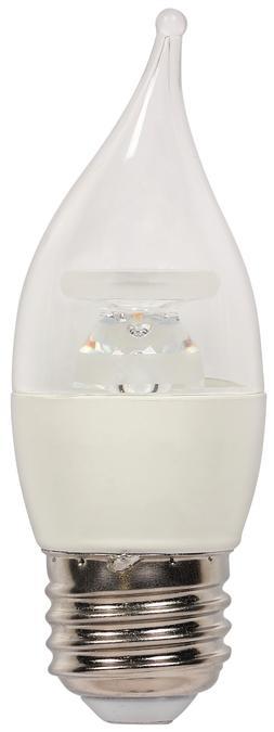 5W CA11 LED Dimmable Warm White E26 (Medium) Base, 120 Volt, Hanging Box
