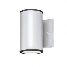 Westinghouse 6580700 - Dimmable LED Wall Fixture Nickel Luster Finish Frosted Glass