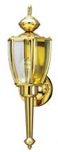 Westinghouse 6692400 - Wall Fixture Polished Brass Finish Clear Curved Beveled Glass Panels