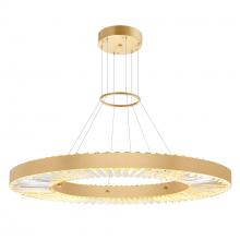 CWI Lighting 1219P32-1-625 - Bjoux LED Chandelier With Sun Gold Finish