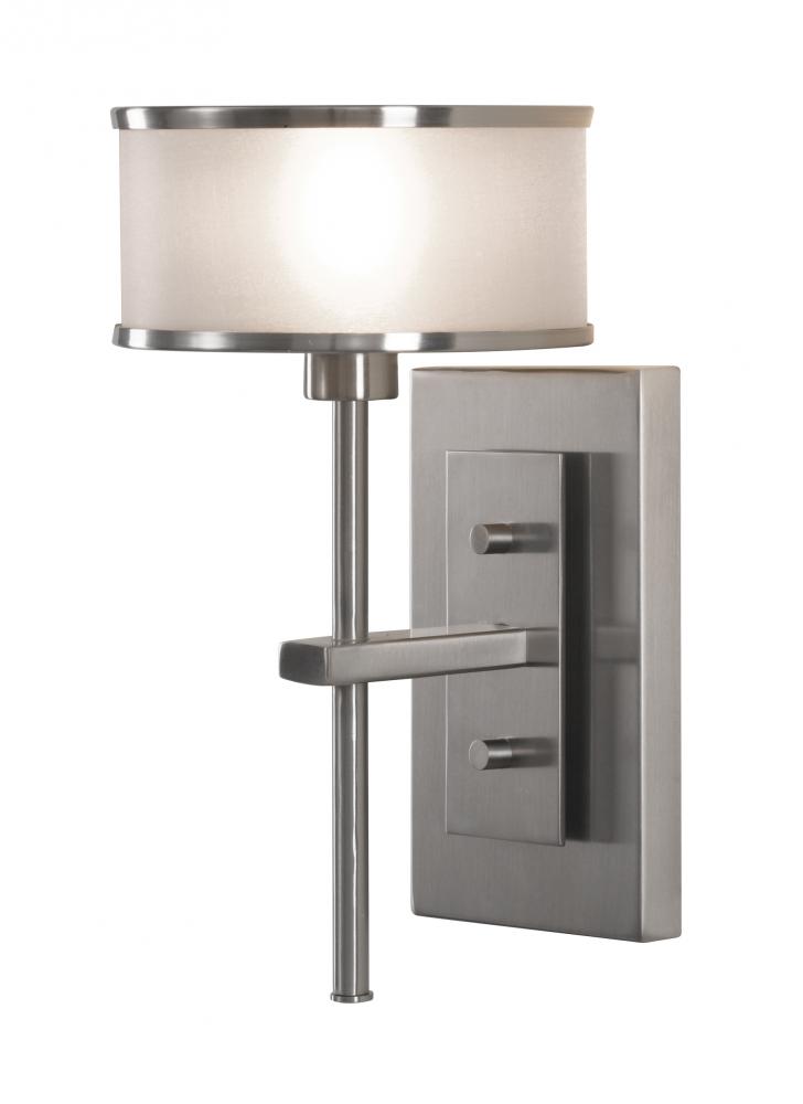 Casual Luxury One Light Wall Sconce