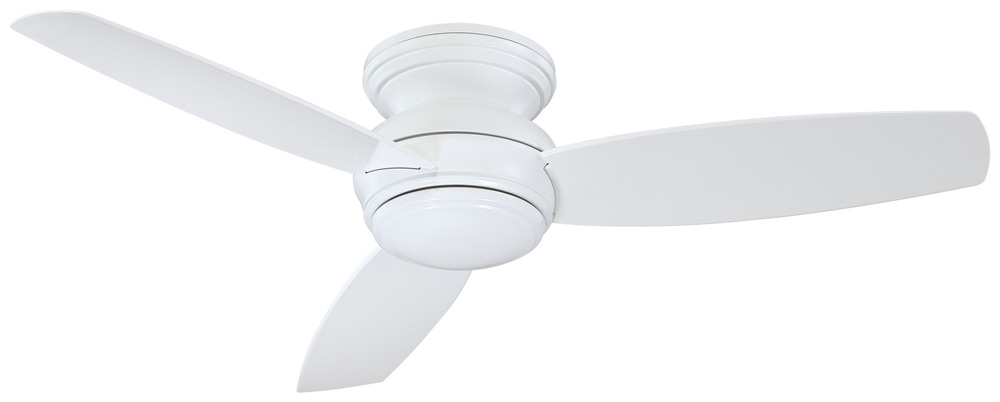 52" LED FLUSH MOUNT CEILING FAN