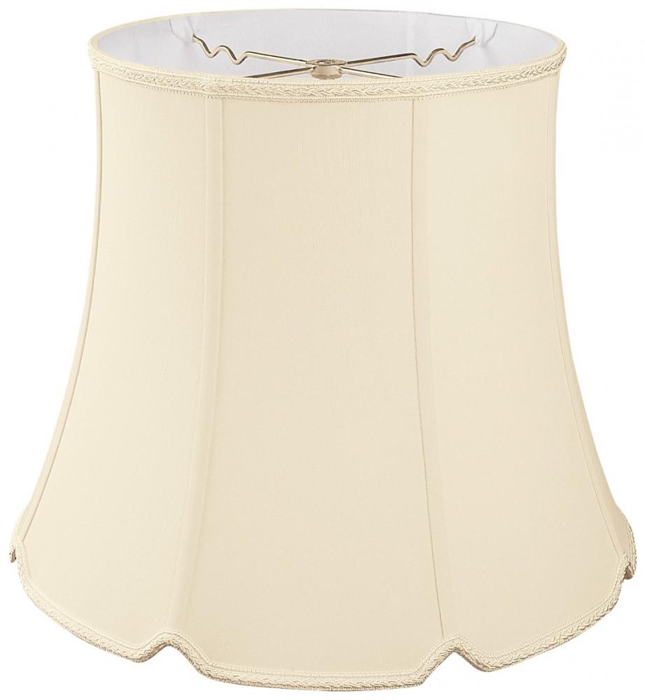 Designer Drum Lampshade with V-Notch Bottom