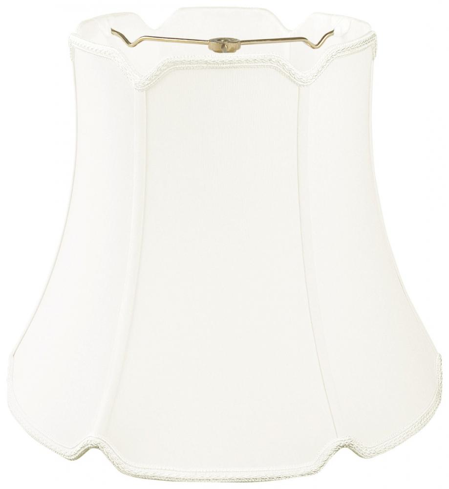 Designer Tapered Drum Lampshade with V-Notch Top