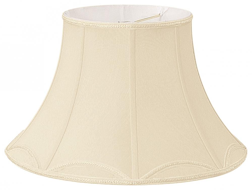 Honey Beige Shallow Bell Designer Lampshade