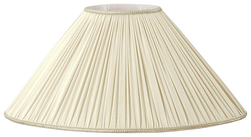 Pleated Oval Designer Lampshade