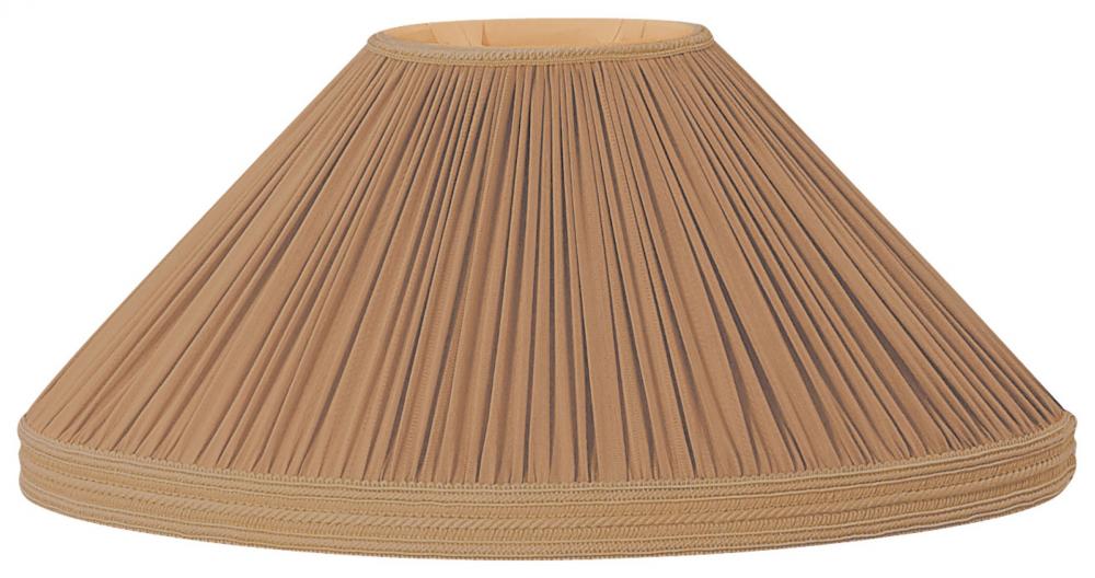 Pleated Oval Designer Lampshade