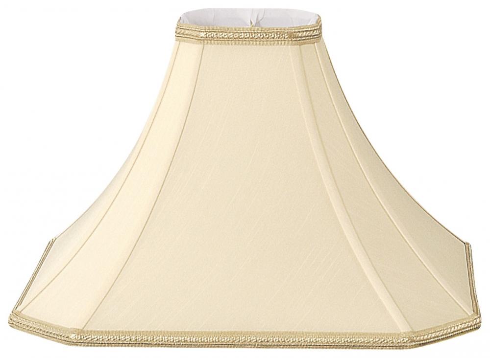 Honey Beige Designer Lampshade with Cut Corners