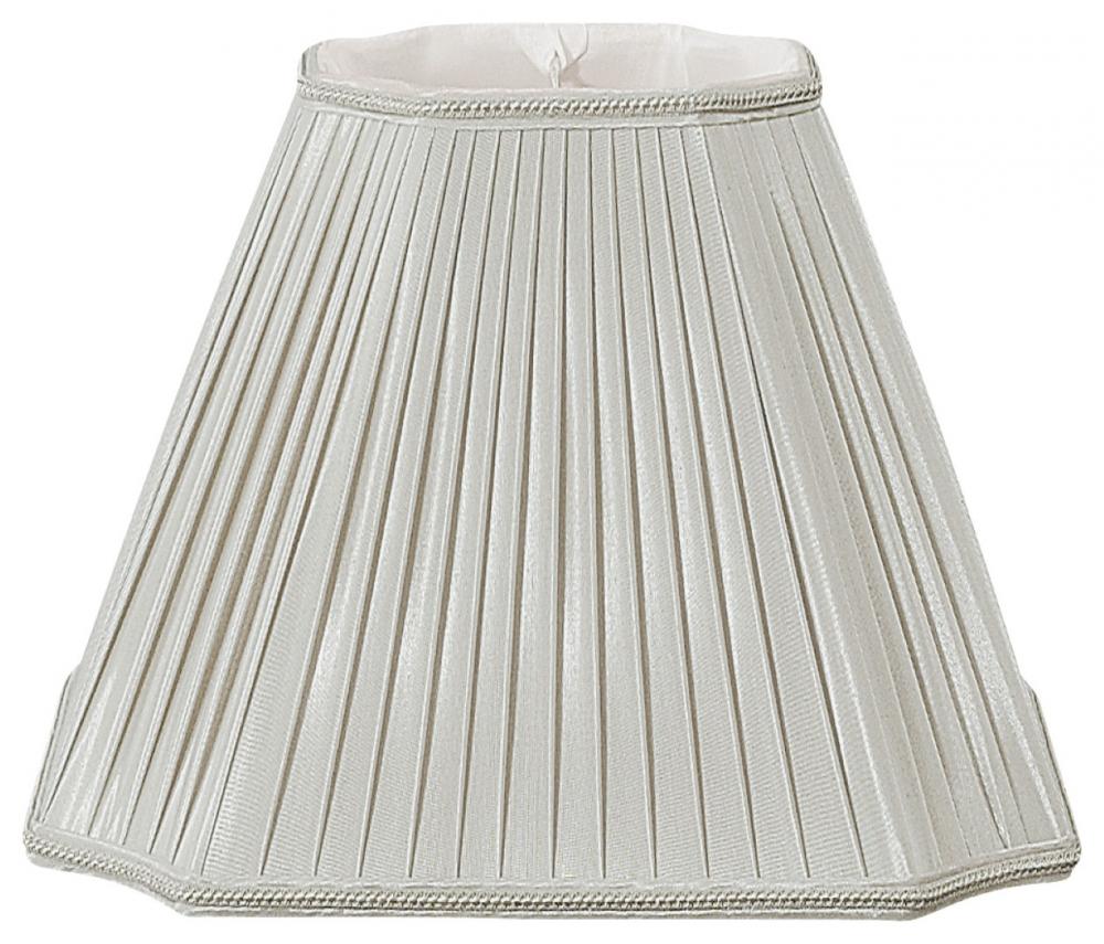 8-Sided Pleated Designer Lampshade