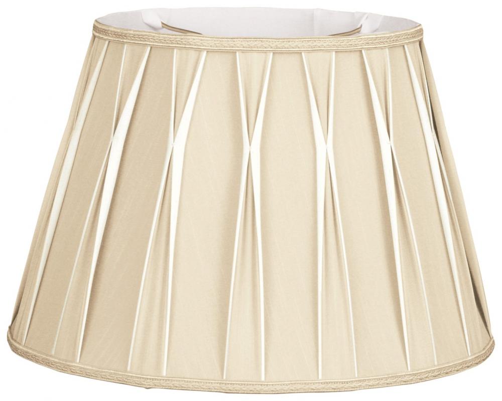 Designer Lampshade with Folded Pleat