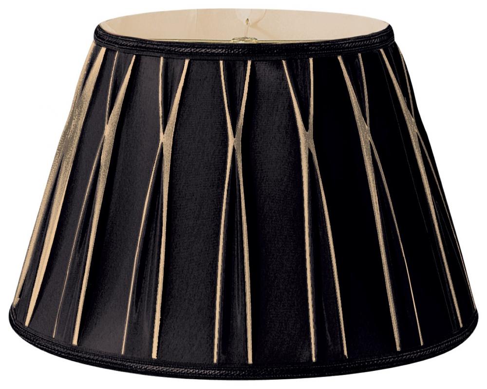 Designer Lampshade with Folded Pleat