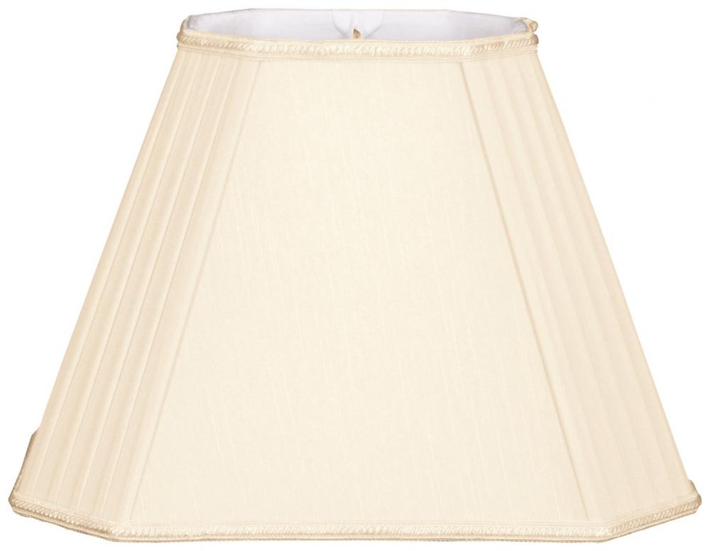 Designer Lampshade with Staggered Pleats