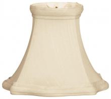 Royal Designs, Inc. CS-717EG - Decrative Trim Fancy Square Bell Chandelier Lampshade