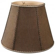 Royal Designs, Inc. DS-18-10BR/BLK - Striped Designer Lampshade