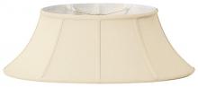 Royal Designs, Inc. DS-37-20BG - Shallow Oval Designer Lampshade