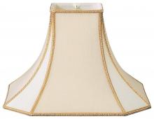 Royal Designs, Inc. DS-38-16BG/EG - Designer Lampshade with Cut Corners