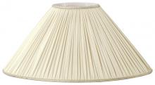 Royal Designs, Inc. DS-41-21BG - Pleated Oval Designer Lampshade