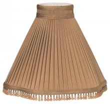 Royal Designs, Inc. DS-62-12BR - Pleated Designer Lampshade with Beaded Trim