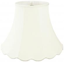 Royal Designs, Inc. DS-83-14WH - Scalloped Bell Designer Lampshade