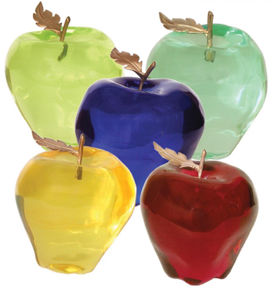 534635 Apples -4.5" Sculptures (set of 5)